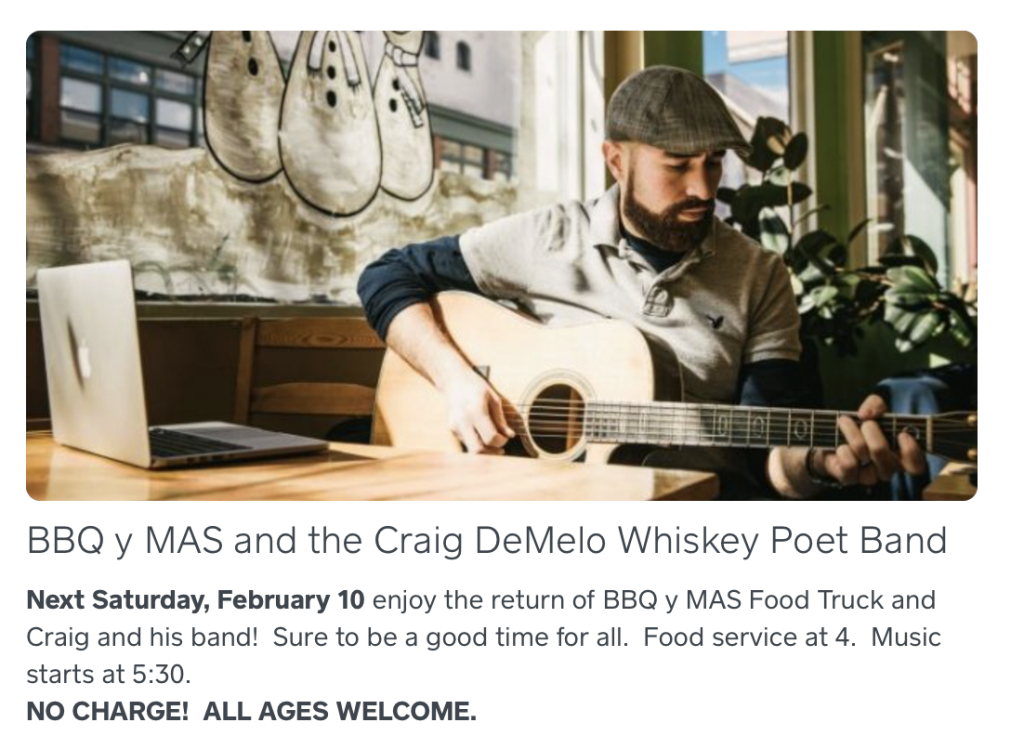 BBQ and live music, Buzzards Bay Brewing, Westport
